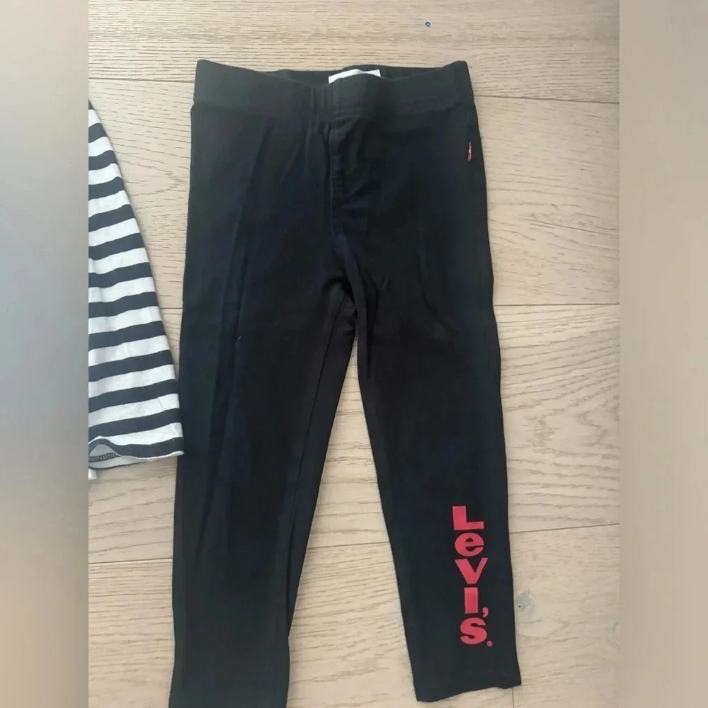Levi’s Mickey Mouse long sleeve shirt with matching stretch pants